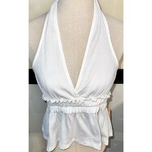 Almost Famous White Top NWT- Size Medium